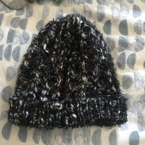 Marked knit hat
